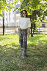 Leopar Desenli Pantolon