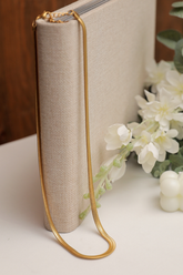 Gold Balık Sırtı Kolye