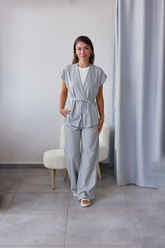 Gri İnce Kuşaklı Poliviskon Takım