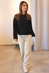 Siyah Sakallı Triko Kazak