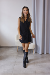 Siyah Blazer Tulum
