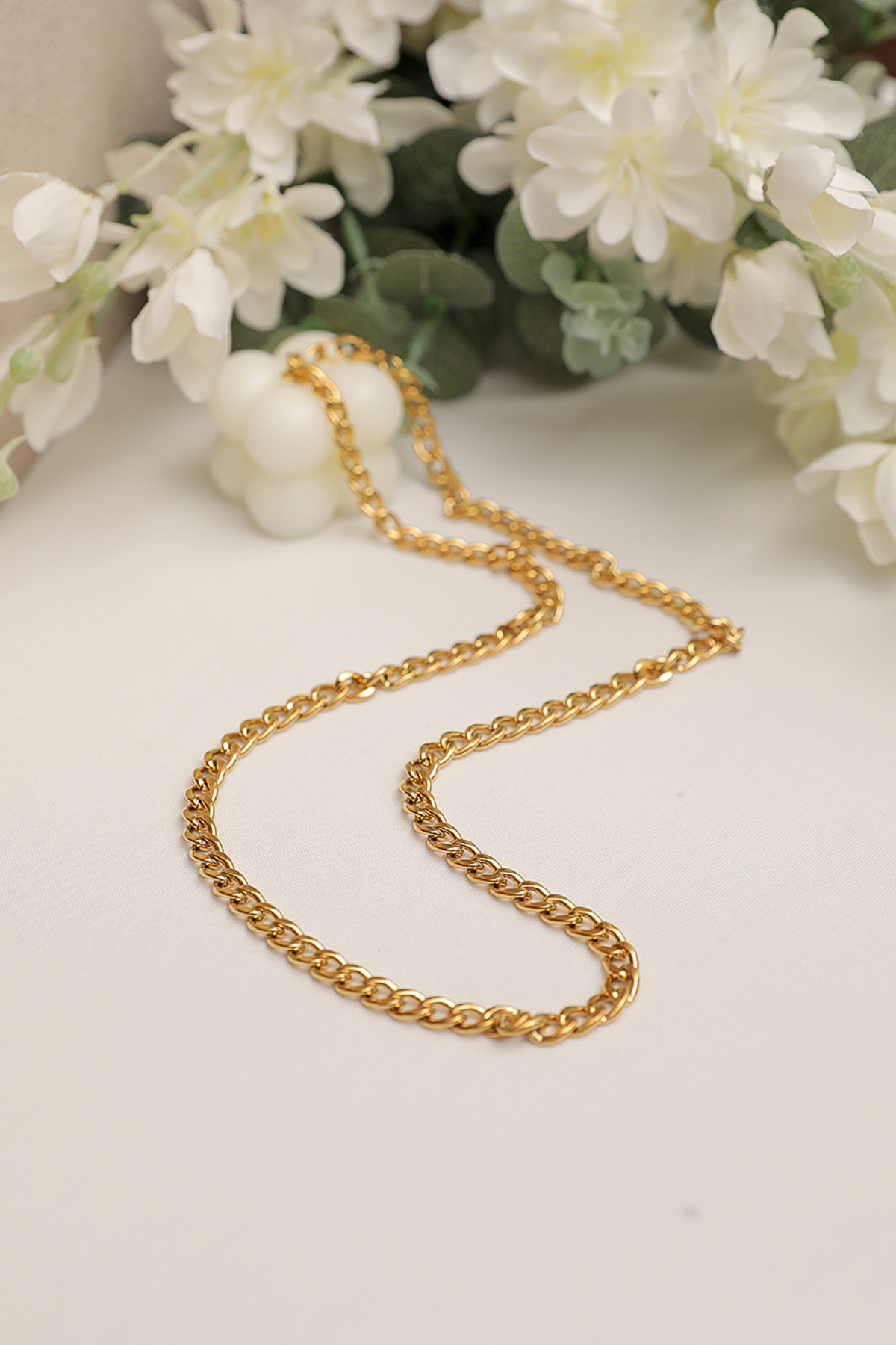 Gold Gurmet Model Zincir Kolye