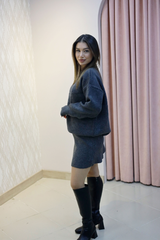 Antrasit Triko Etek & Kazak Takım